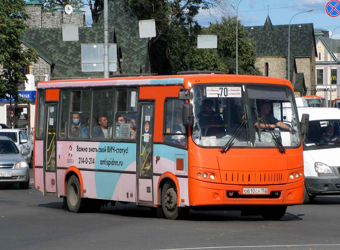 Нижегородская область, ПАЗ-320412-04 "Вектор" № О 610 СУ 152