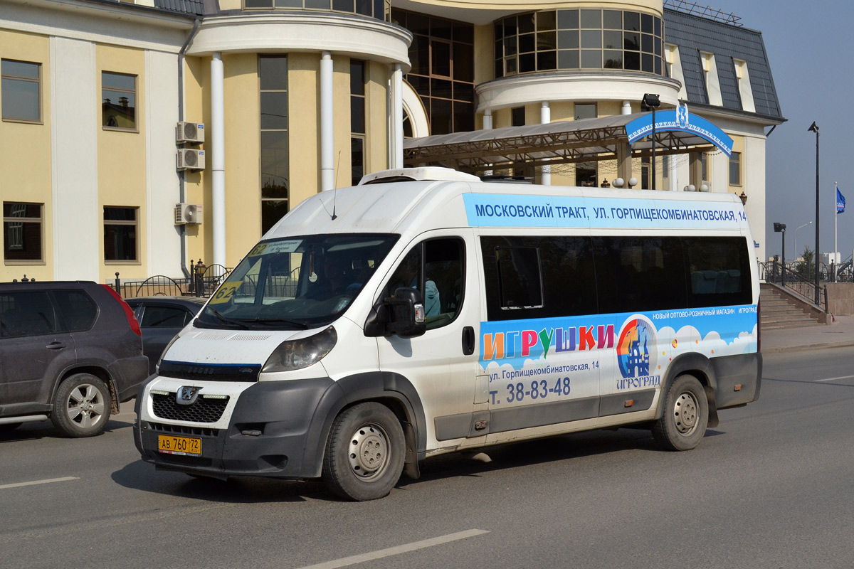 Obwód tiumeński, Nizhegorodets-2227SK (Peugeot Boxer) Nr АВ 760 72