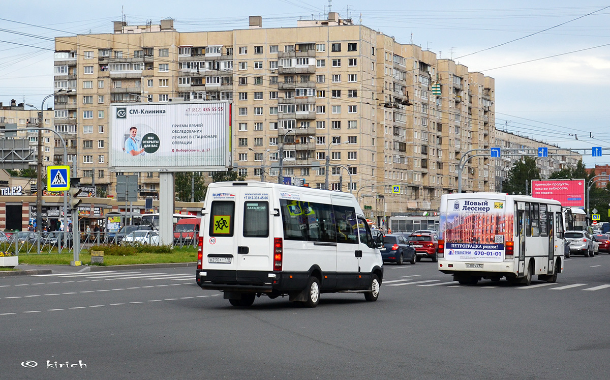 Санкт-Петербург, Нижегородец-2227UT (IVECO Daily) № В 230 АТ 178