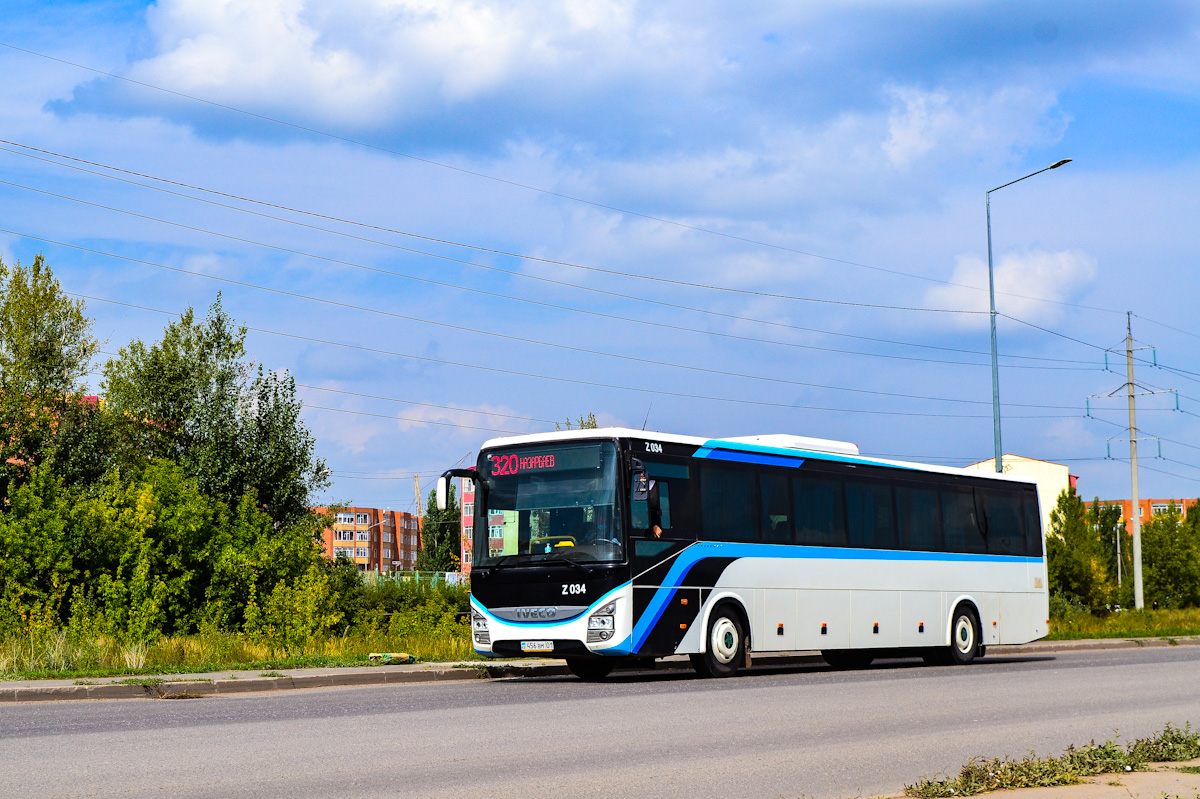 Астана, IVECO Crossway LINE 13M (СарыаркаАвтоПром) № Z034