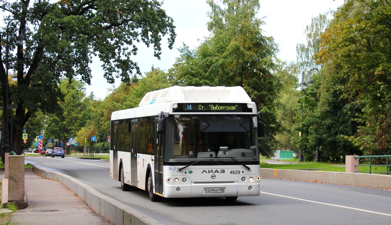 Санкт-Пецярбург, ЛиАЗ-5292.67 (CNG) № 4629