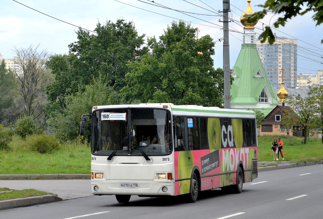 Санкт-Петербург, ЛиАЗ-5293.60 № 3873