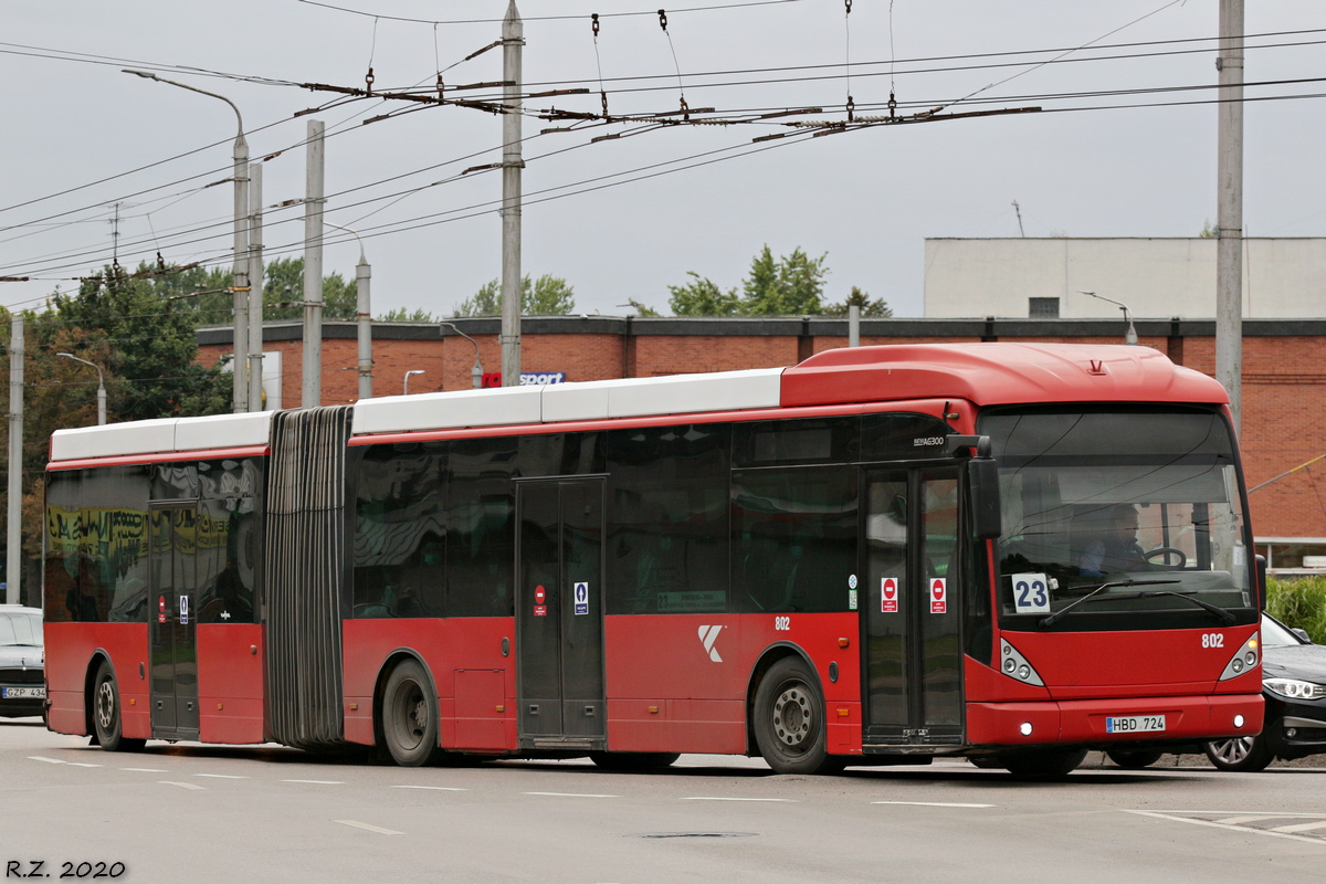 Литва, Van Hool New AG300 № 802