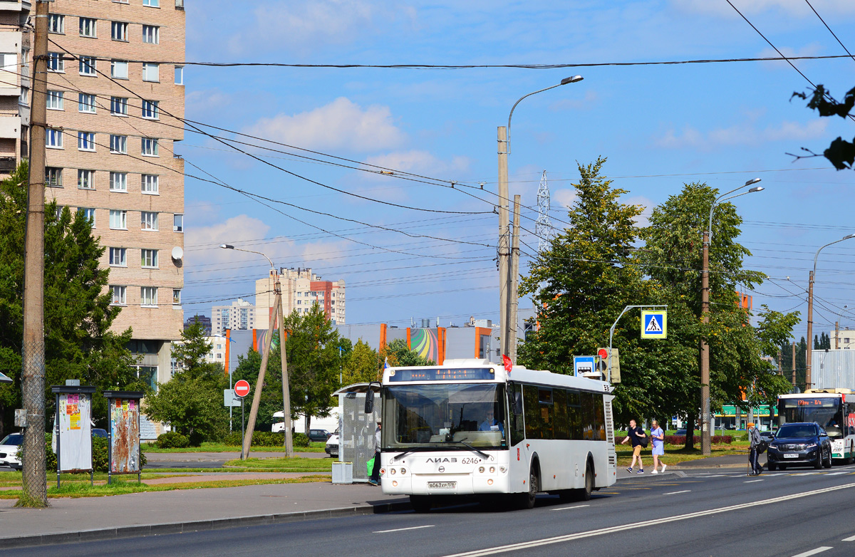 Санкт-Петербург, ЛиАЗ-5292.60 № 6246