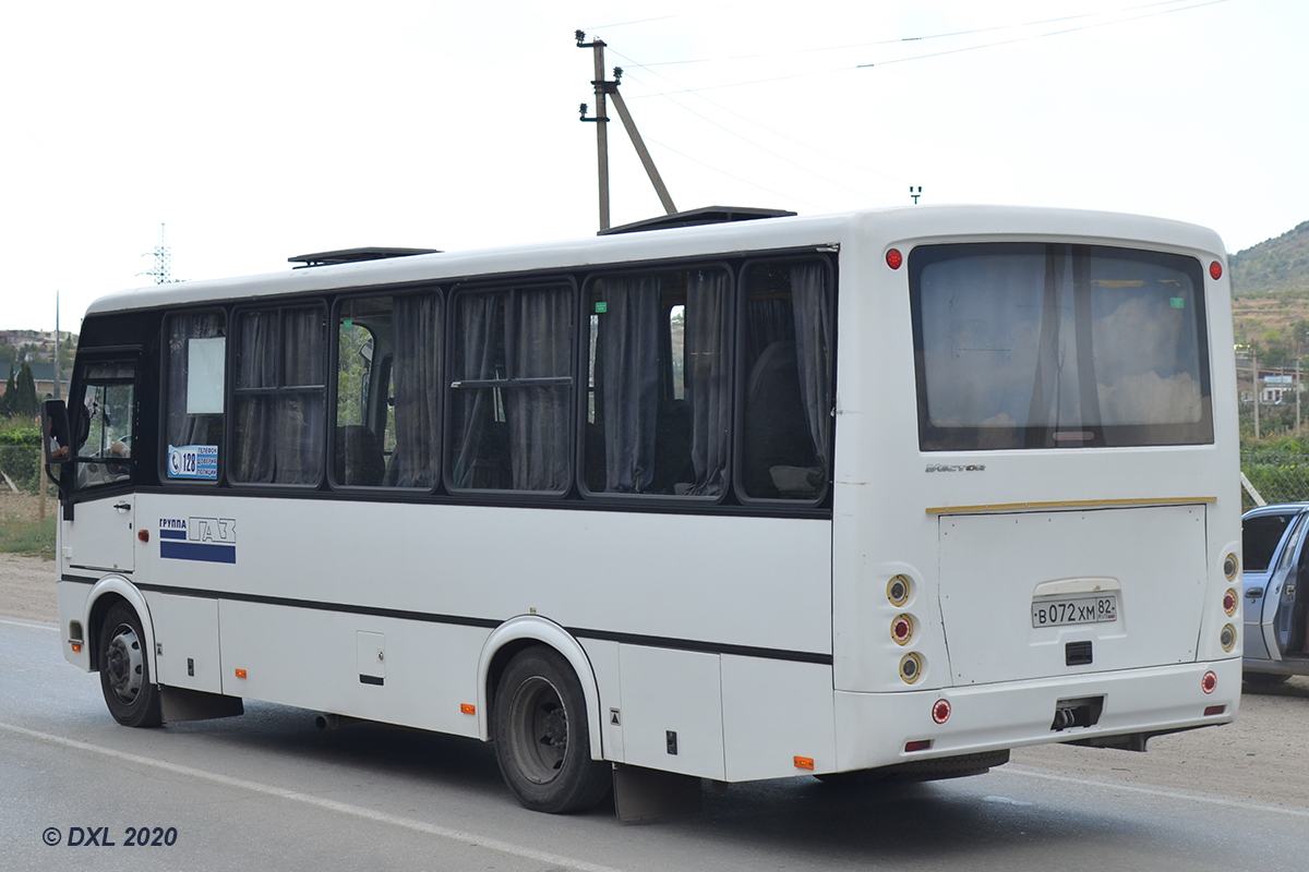 Республика Крым, ПАЗ-320412-05 "Вектор" № В 072 ХМ 82