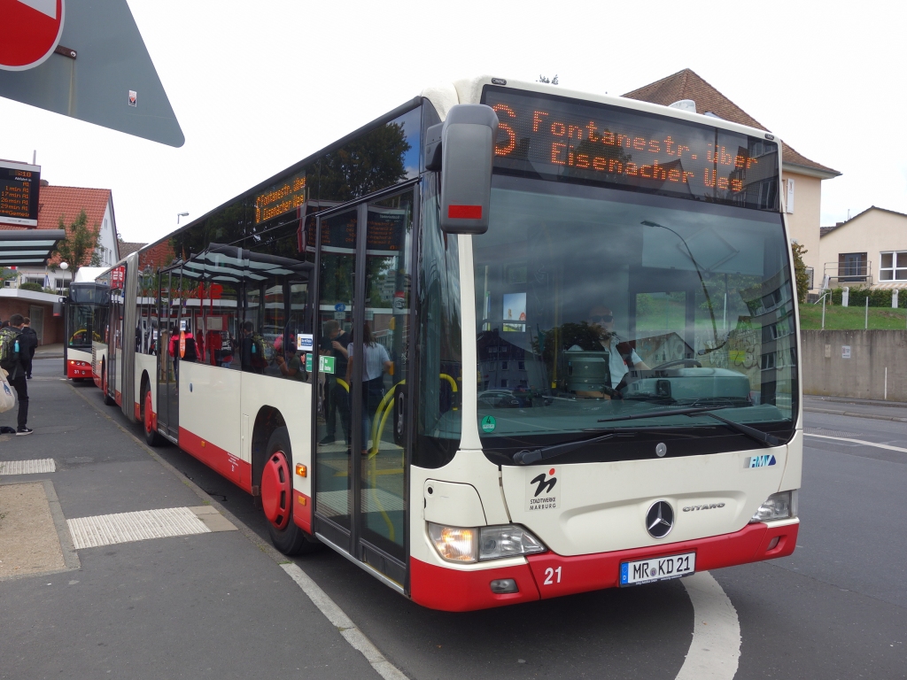 Гессен, Mercedes-Benz O530G Citaro facelift G № 21