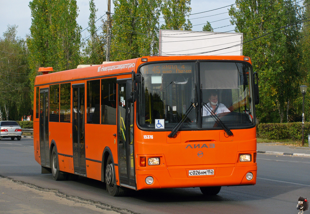 Нижегородская область, ЛиАЗ-5293.60 № 15376