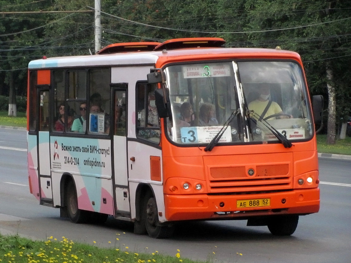 Ніжагародская вобласць, ПАЗ-320402-05 № АЕ 888 52