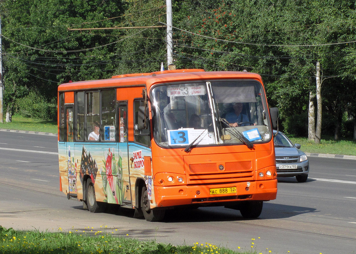 Нижегородская область, ПАЗ-320402-05 № АС 888 52