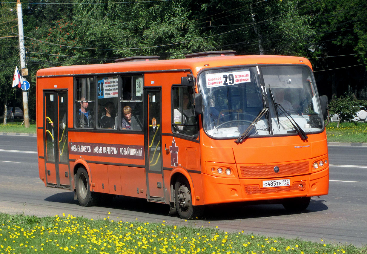 Нижегородская область, ПАЗ-320414-05 "Вектор" № О 485 ТВ 152