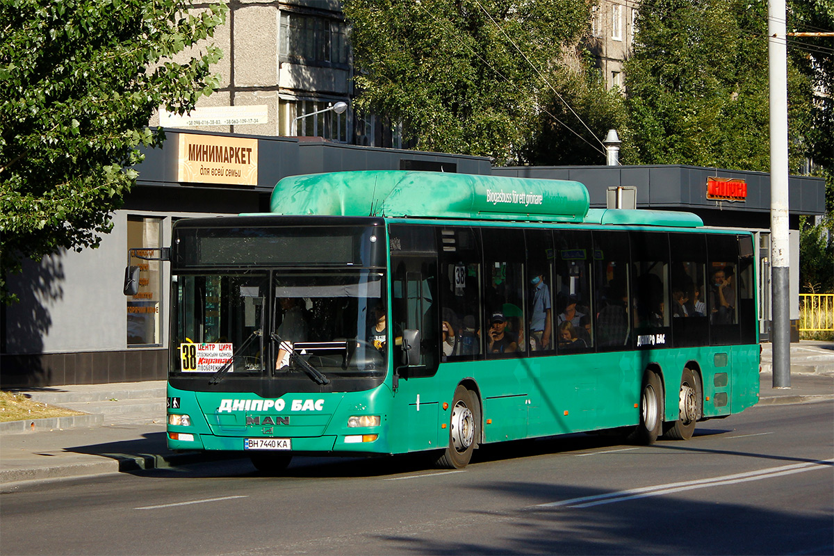 Днепропетровская область, MAN A26 Lion's City LL NL313-15 CNG № 11123