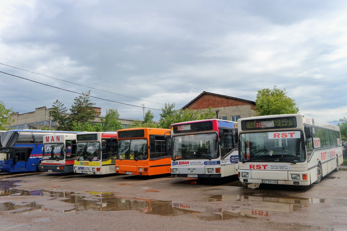 Ivano-Frankovsk region, MAN A12 EL202 sz.: AT 3121 AX; Ivano-Frankovsk region — Road transport companies