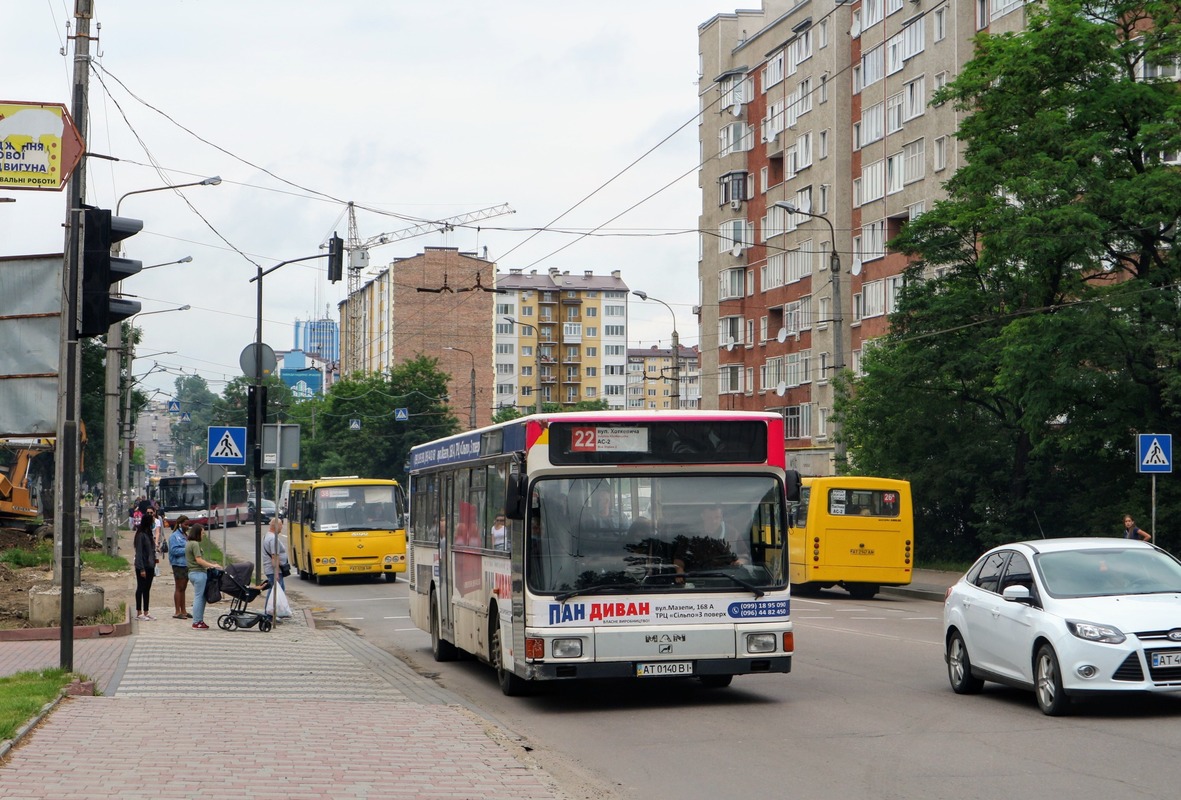 Ивано-Франковская область, MAN A12 EL202 № AT 0140 BI