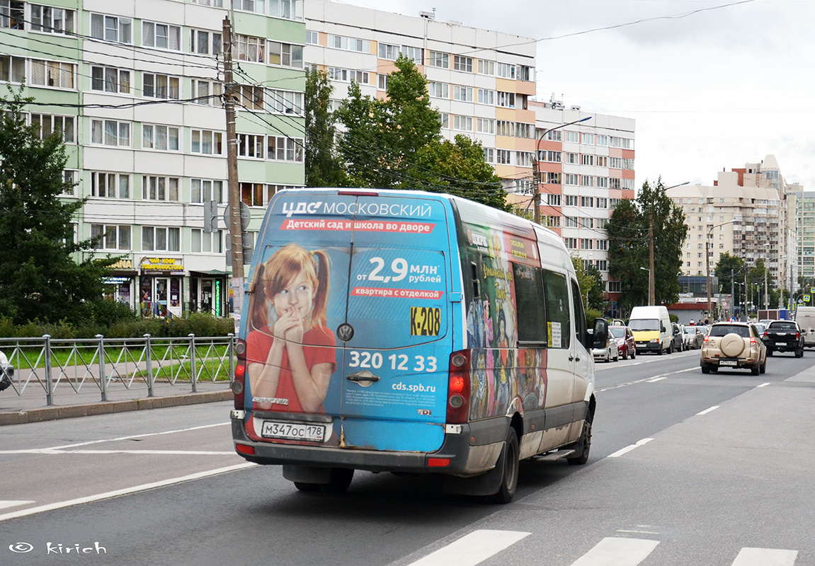 Saint Petersburg, BTD-2219 (Volkswagen Crafter) # М 347 ОС 178