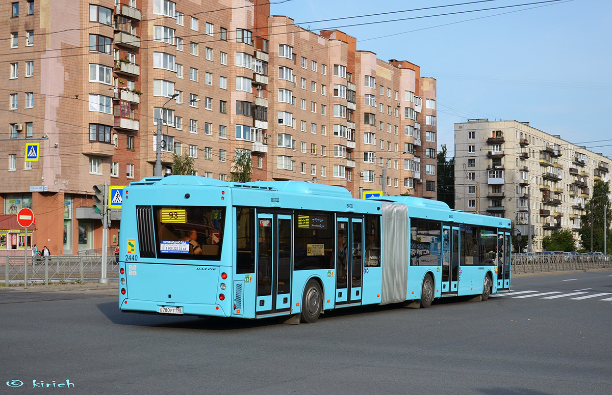 Санкт-Петербург, МАЗ-216.066 № 2440