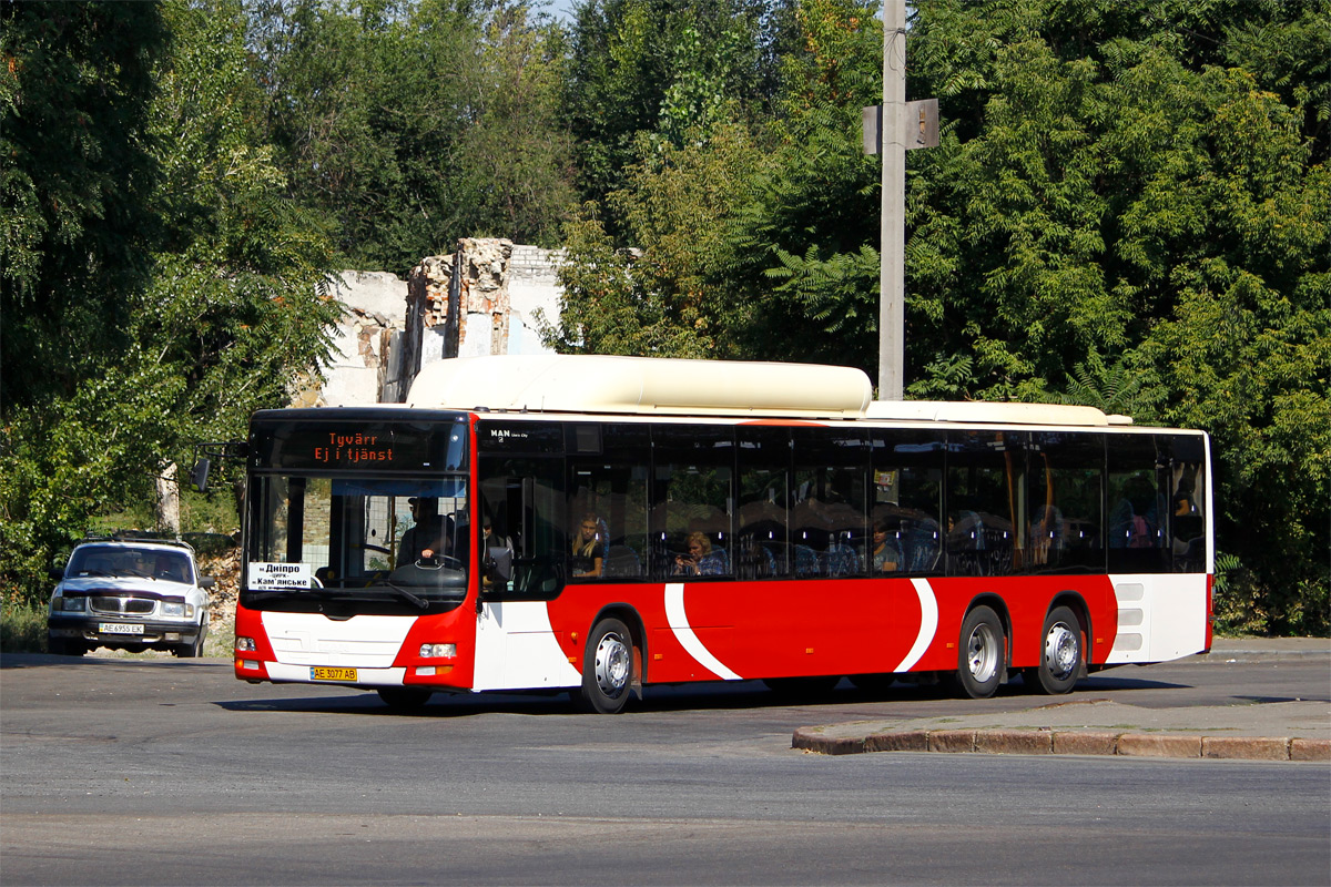 Днепропетровская область, MAN A26 Lion's City LL NL313-15 CNG № AE 3077 AB