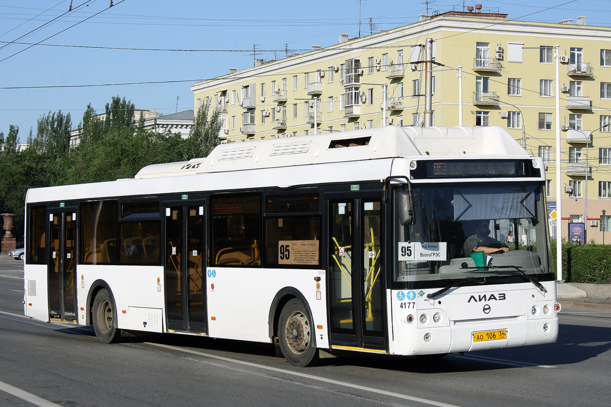 Волгоградская область, ЛиАЗ-5292.67 (CNG) № 4177