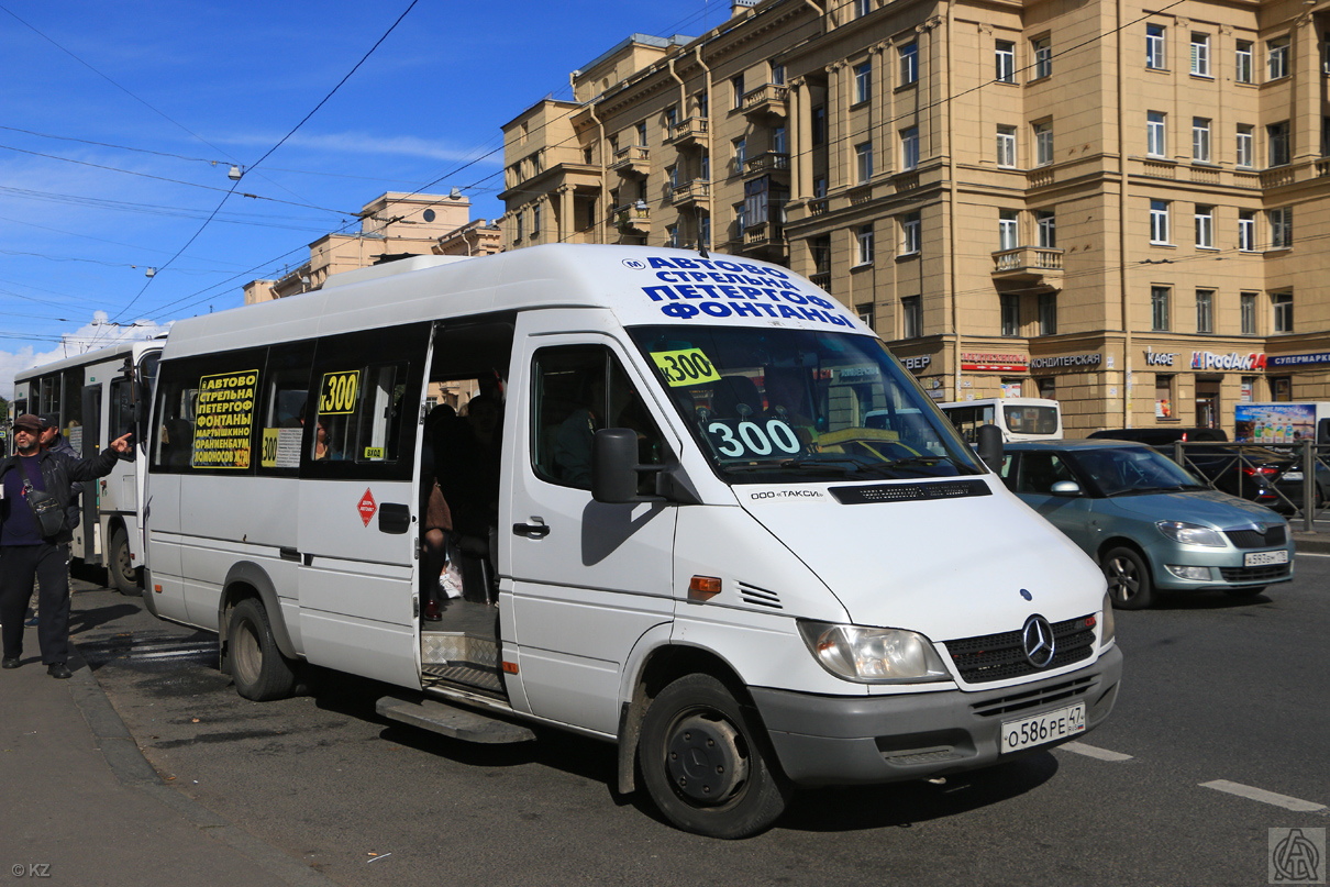 Санкт-Петербург, Луидор-223237 (MB Sprinter Classic) № О 586 РЕ 47