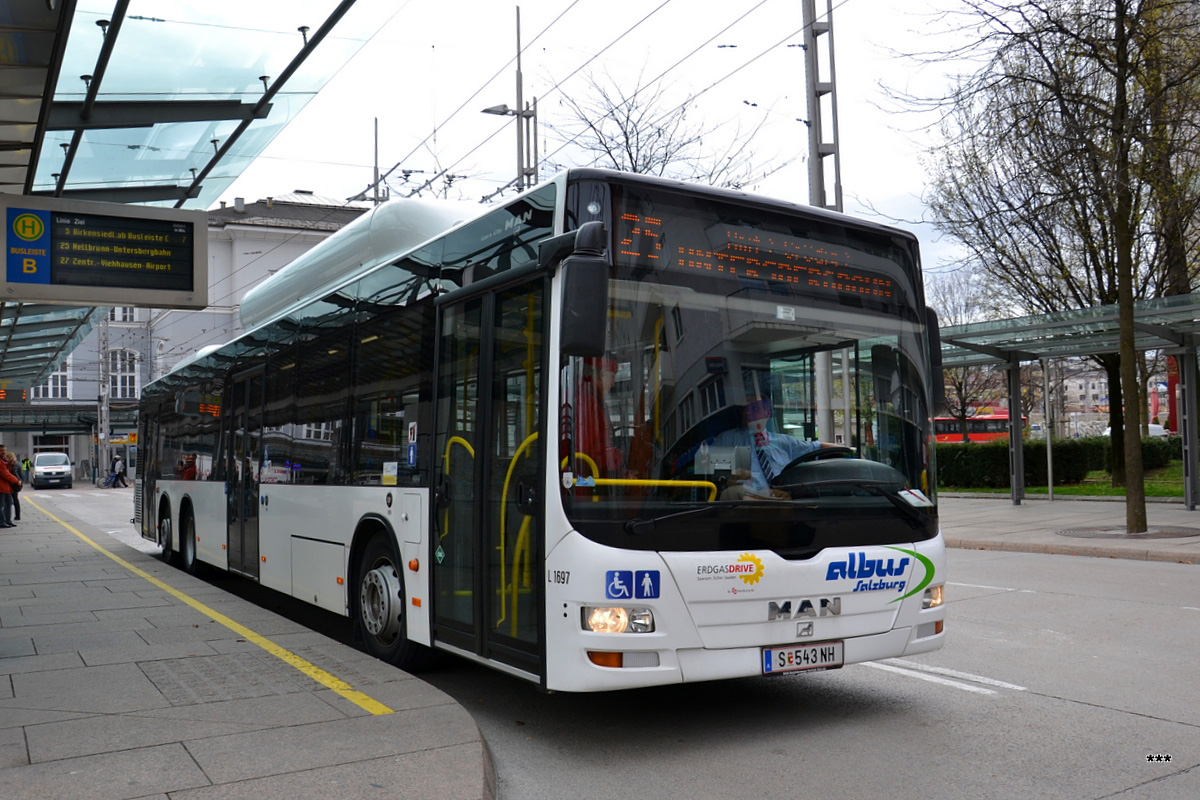 Австрия, MAN A26 Lion's City L NL313-15 CNG № L1697