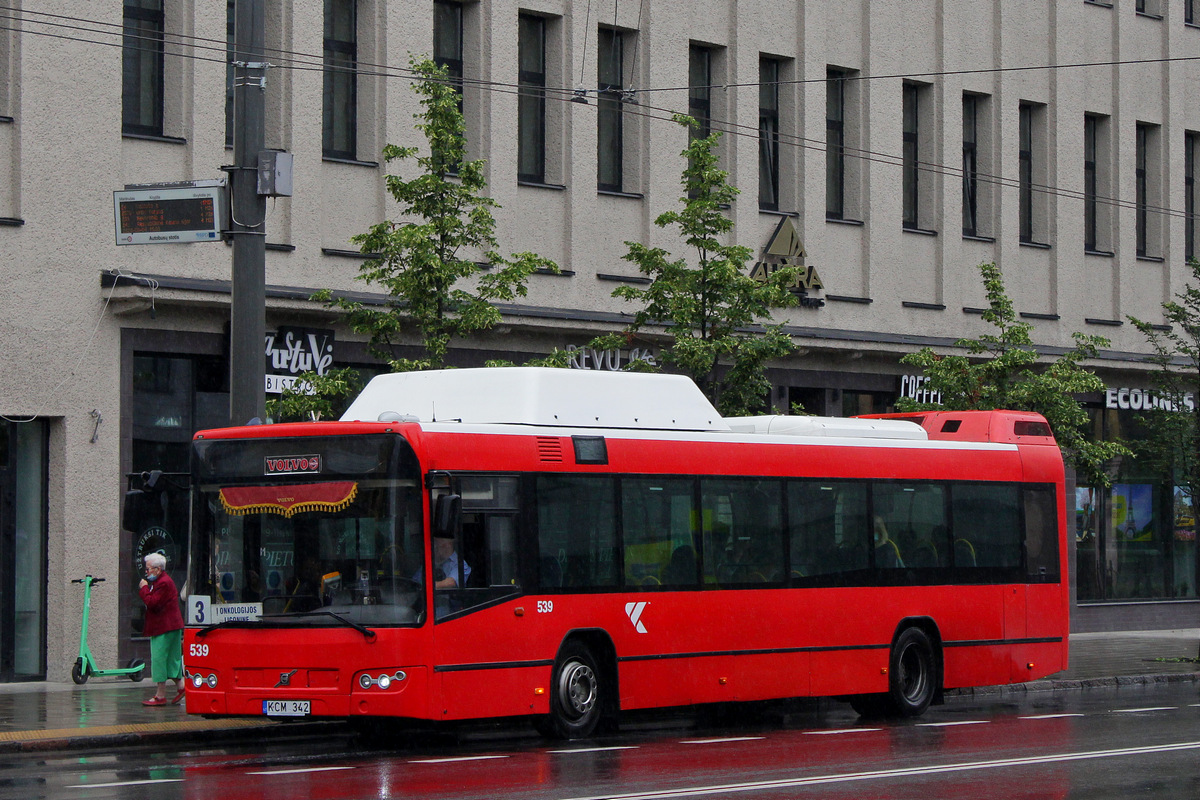 Литва, Volvo 7700 CNG № 539