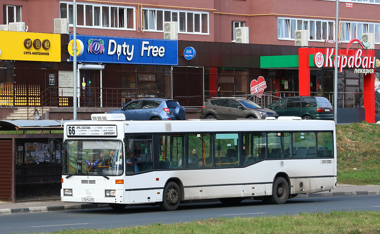 Penza region, Mercedes-Benz O405N2 (SAM) Nr. С 121 АМ 58