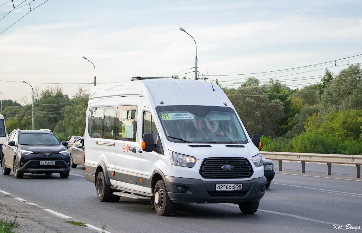 Рязанская область, Ford Transit FBD [RUS] (Z6F.ESG.) № О 216 СО 750