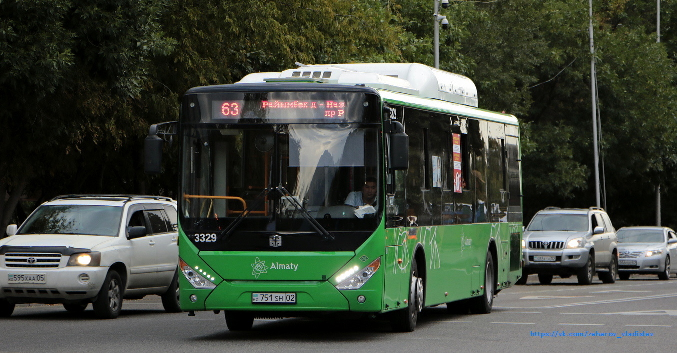 Алматы, Zhong Tong LCK6125HGAN № 3329