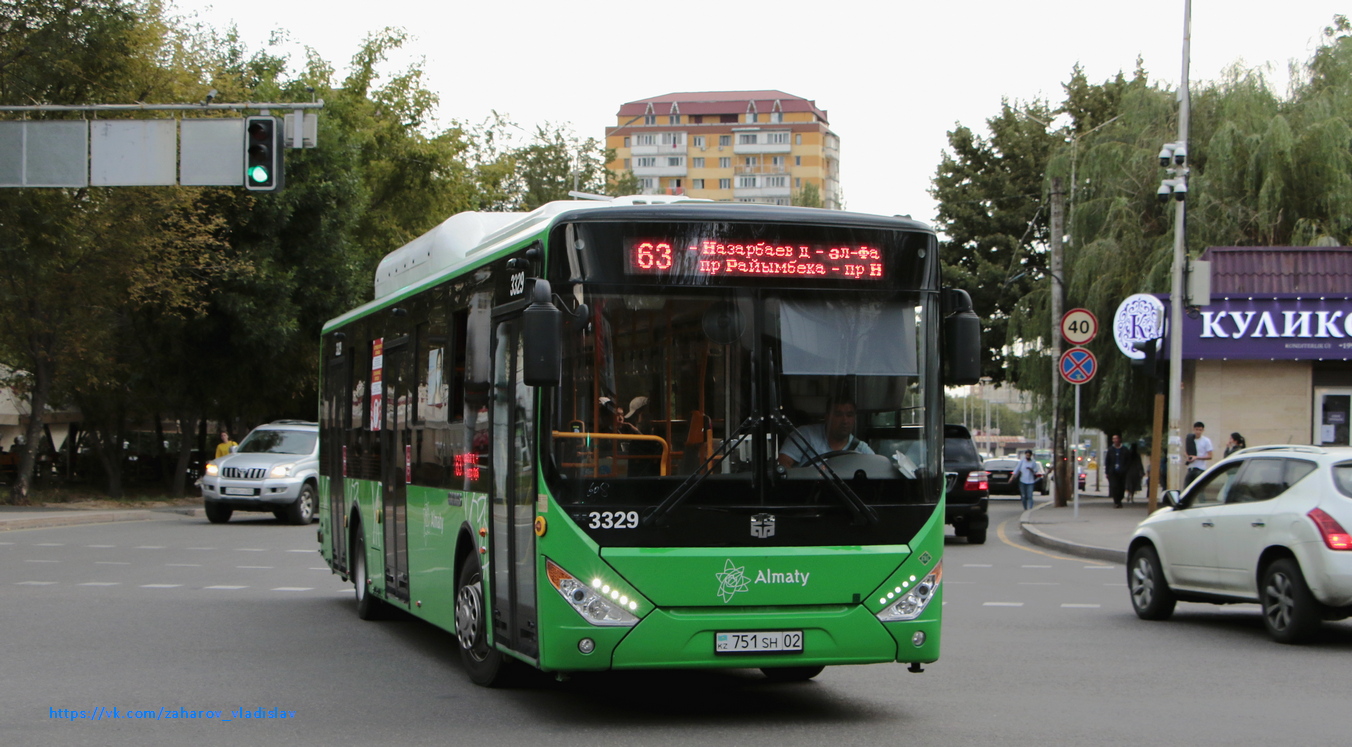 Алматы, Zhong Tong LCK6125HGAN № 3329