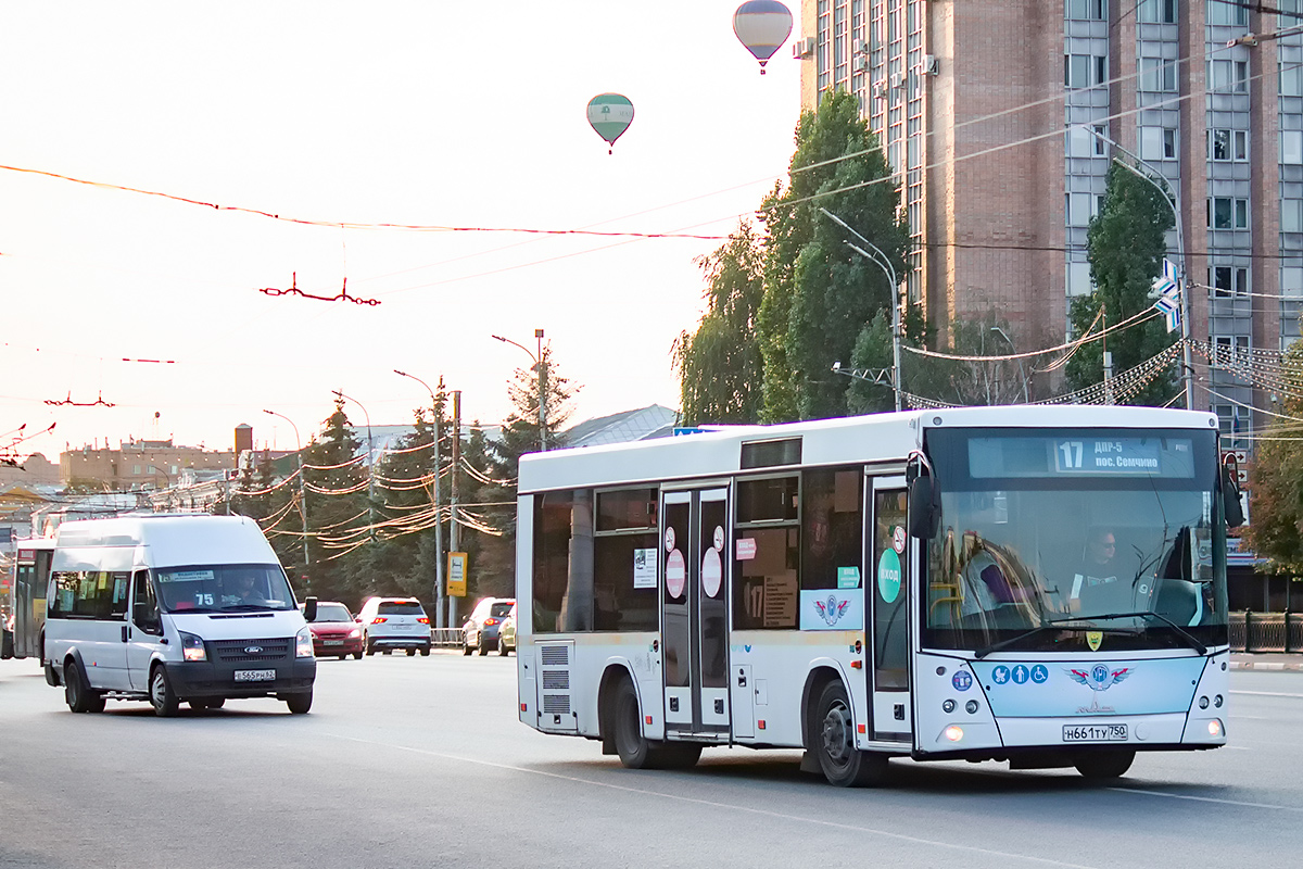 Рязанская область, Имя-М-3006 (Z9S) (Ford Transit) № Е 565 РН 62; Рязанская область, МАЗ-206.086 № Н 661 ТУ 750