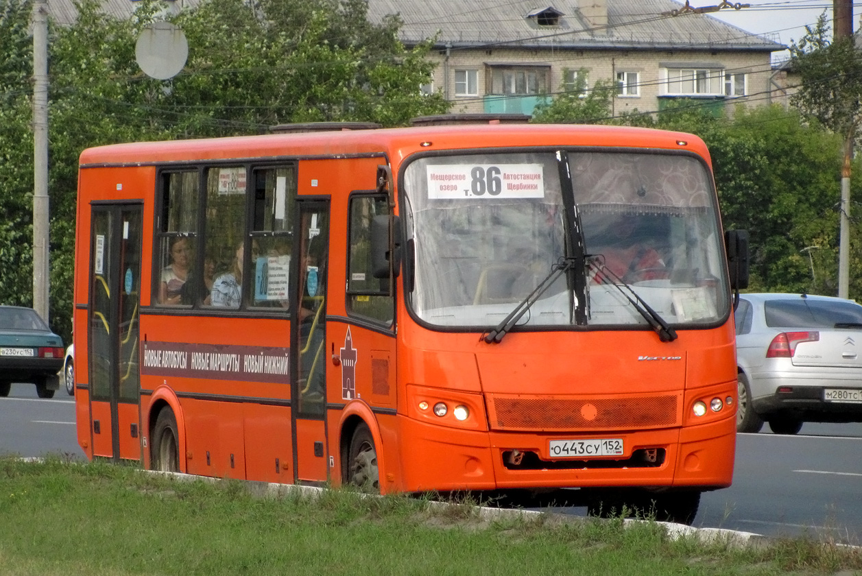 Нижегородская область, ПАЗ-320414-05 "Вектор" № О 443 СУ 152