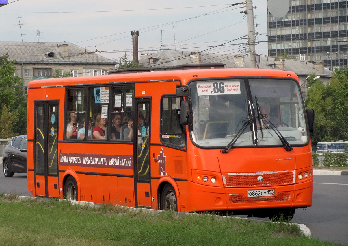 Нижегородская область, ПАЗ-320414-05 "Вектор" (1-2) № О 862 СУ 152