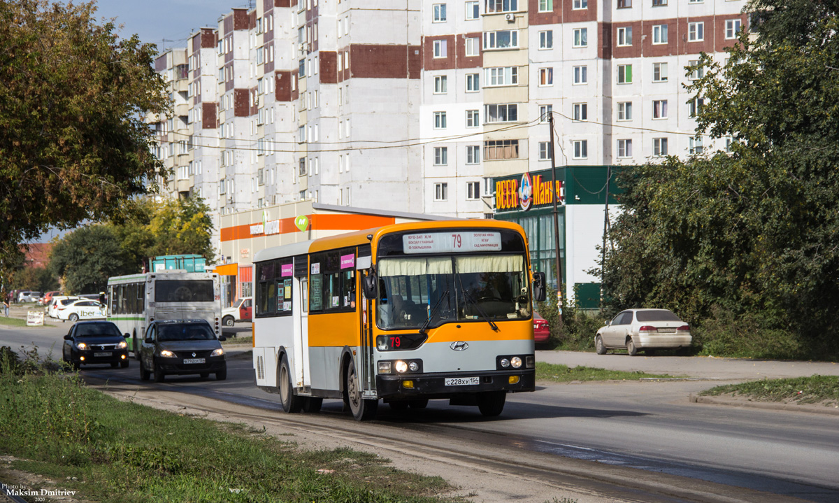 Новосибирская область, Hyundai New Super AeroCity № С 228 ХУ 154