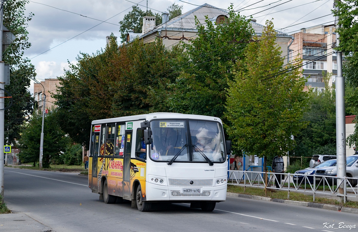 Рязанская область, ПАЗ-320402-05 "Вектор" № М 839 ТВ 62