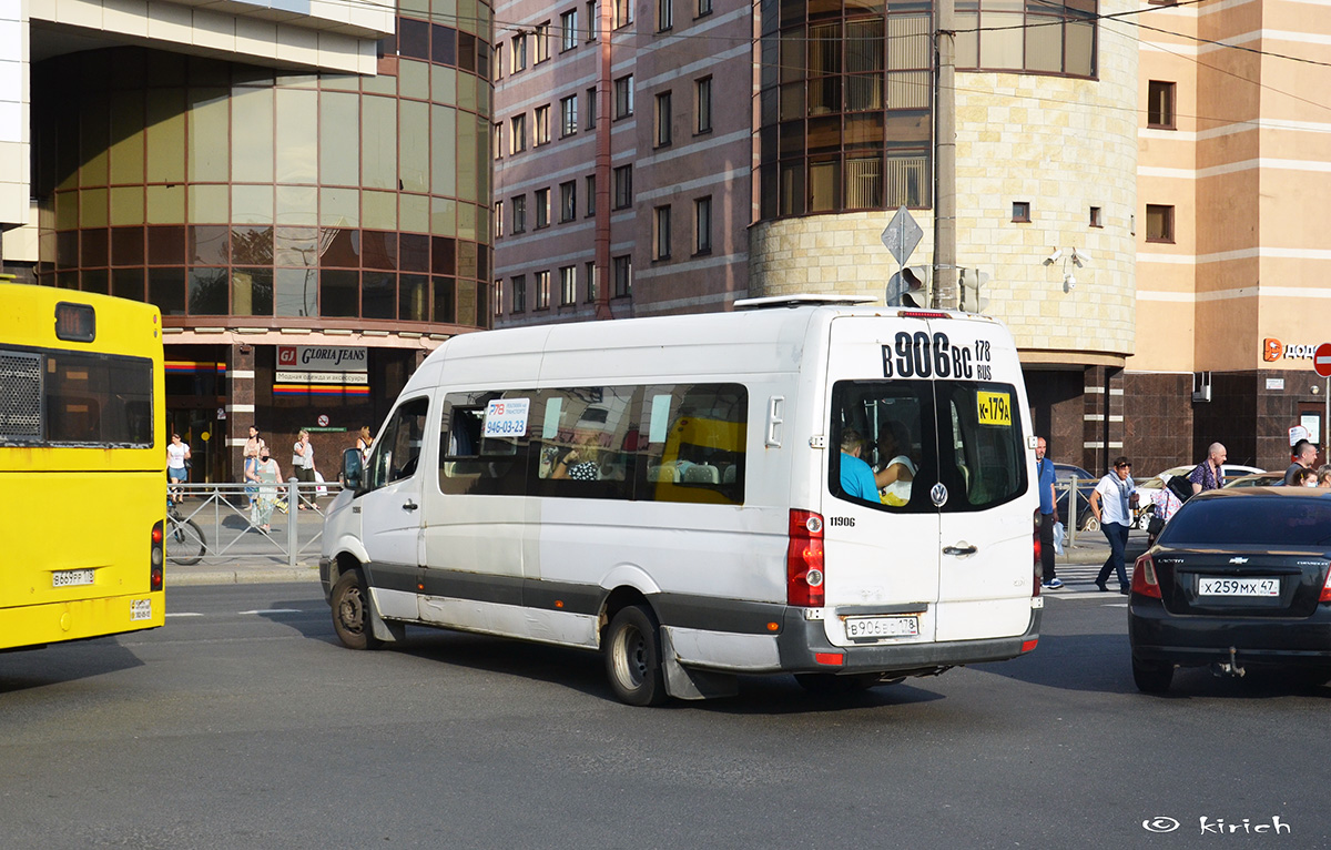 Санкт-Петербург, БТД-2219 (Volkswagen Crafter) № В 906 ВС 178