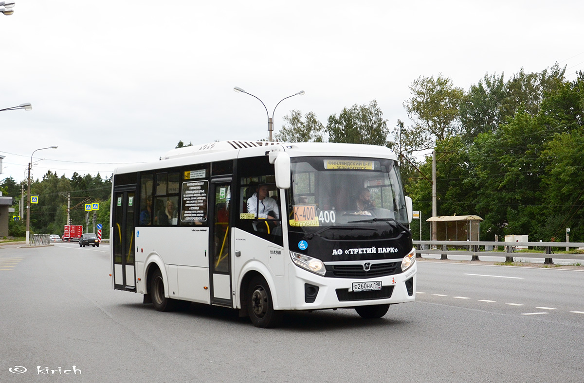 Санкт-Петербург, ПАЗ-320435-04 "Vector Next" № Е 260 НА 198