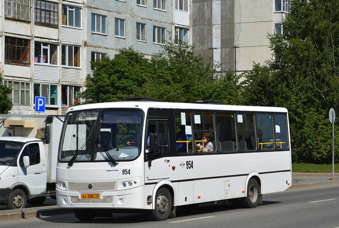 Тюменская область, ПАЗ-320414-04 "Вектор" (1-2) № 954