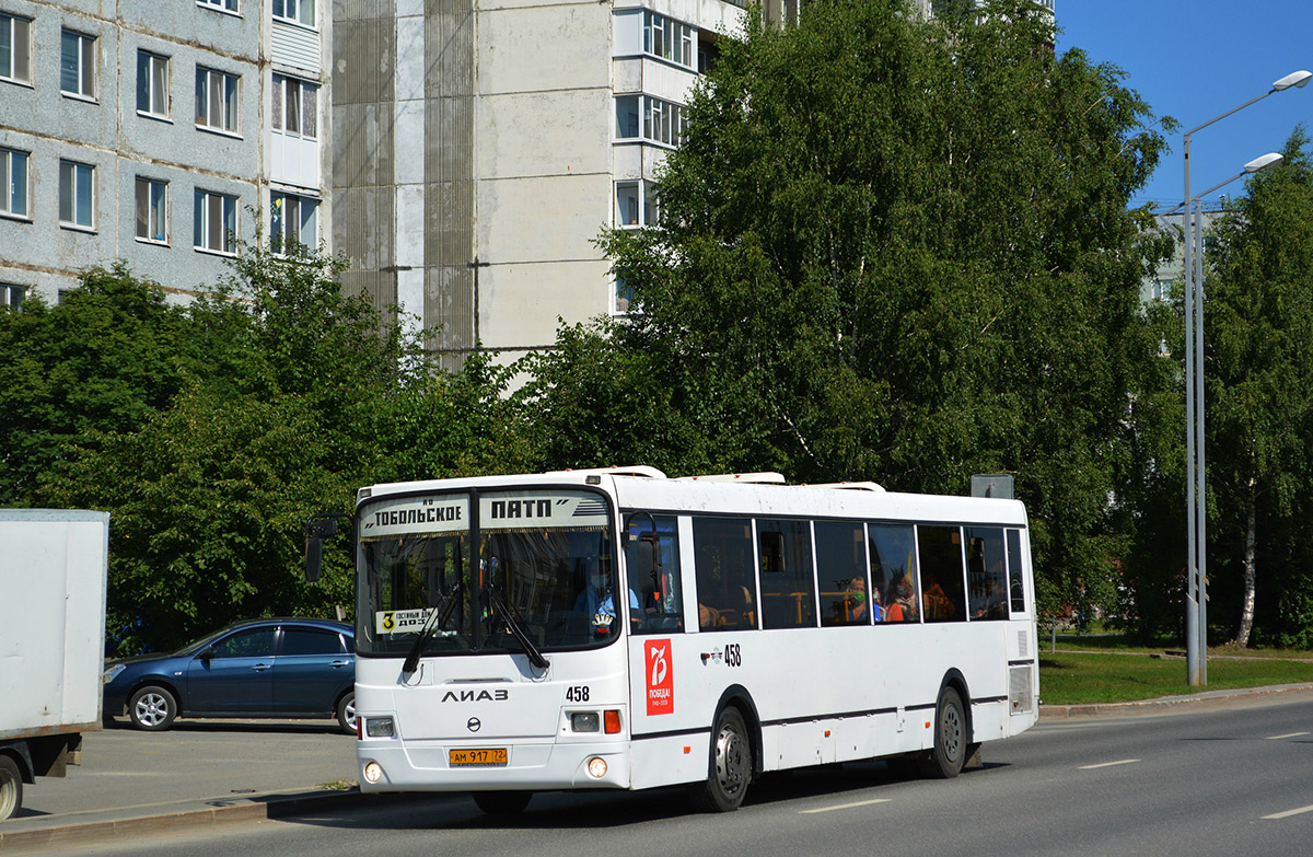 Тюменская область, ЛиАЗ-5256.60 № 458