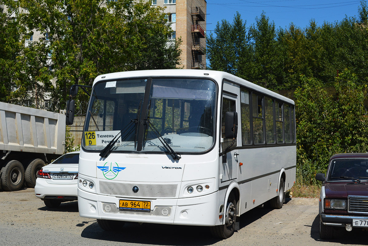 Тюменская область, ПАЗ-320412-04 "Вектор" № АВ 964 72