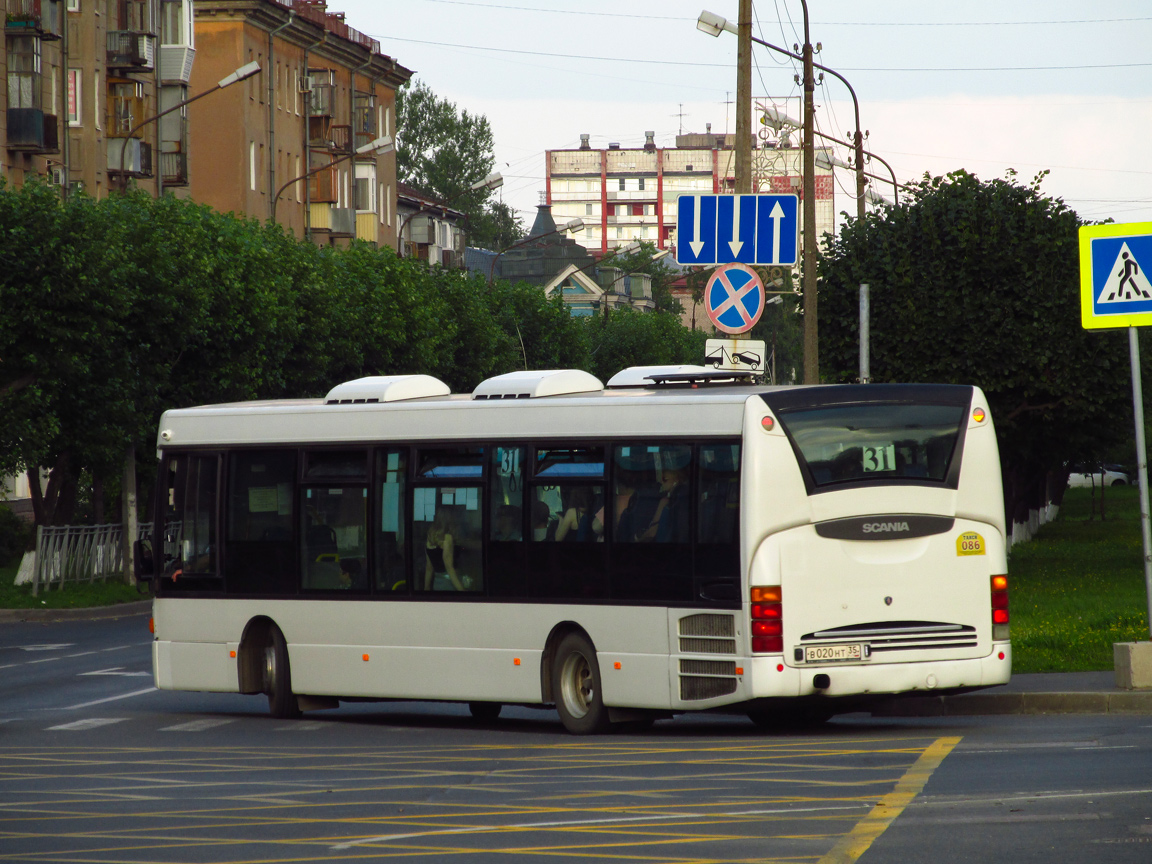 Вологодская область, Scania OmniLink I (Скания-Питер) № В 020 НТ 35