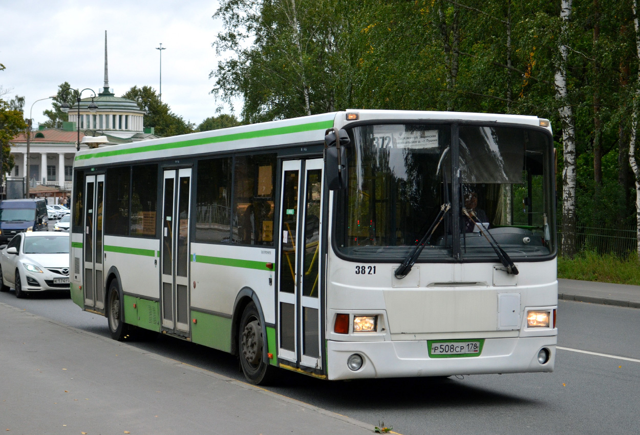 Санкт-Петербург, ЛиАЗ-5293.60 № 3821