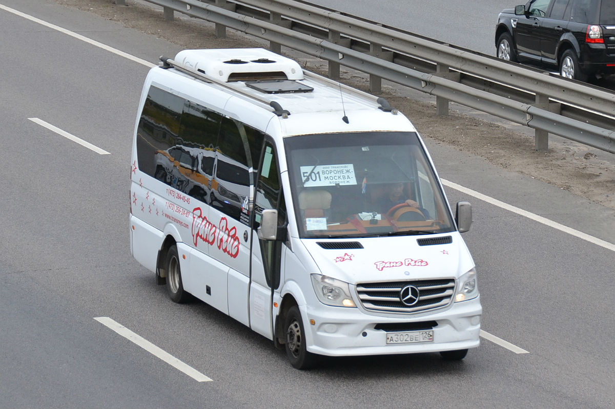 Воронежская область, Луидор-22360C (MB Sprinter) № А 302 ВЕ 126