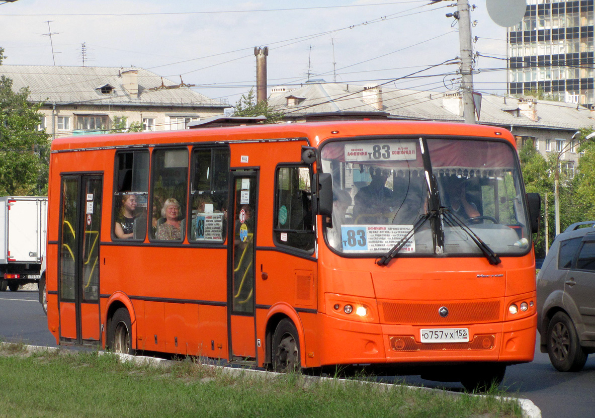 Нижегородская область, ПАЗ-320414-05 "Вектор" № О 757 УХ 152