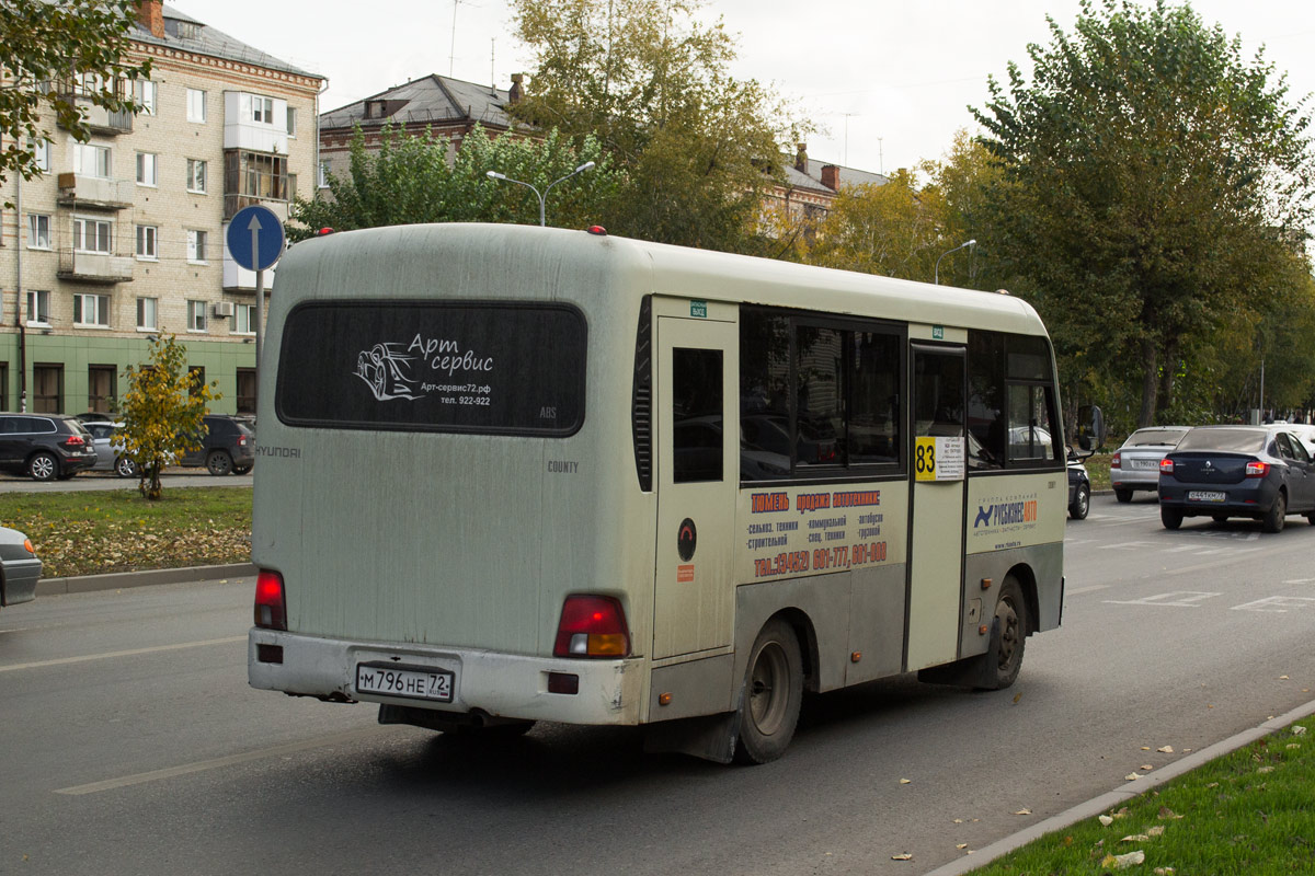 Тюменская область, Hyundai County SWB C08 (РЗГА) № М 796 НЕ 72