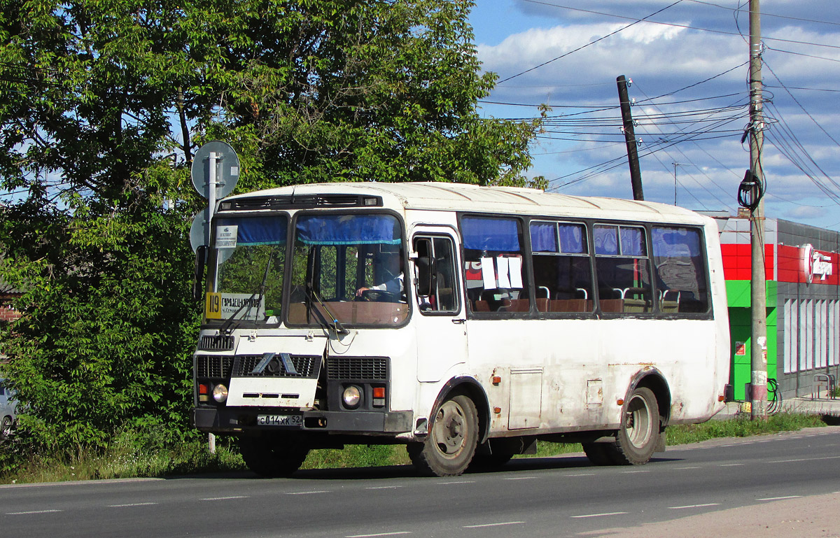 Нижегородская область, ПАЗ-32053 № С 014 ХК 52