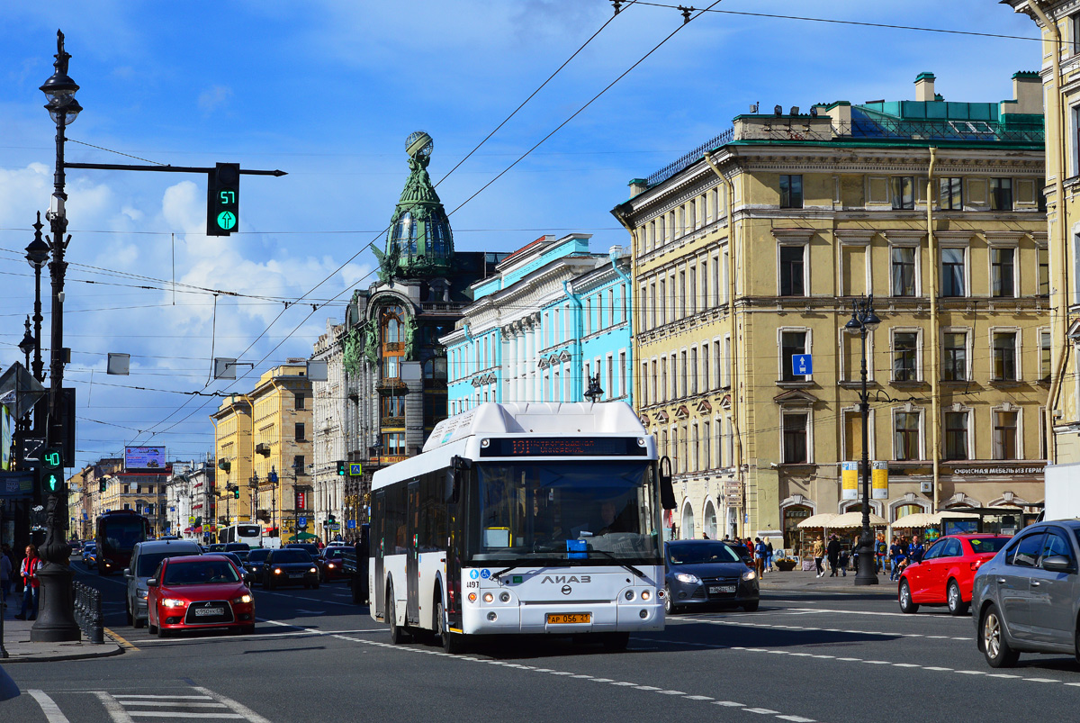 Санкт-Петербург, ЛиАЗ-5292.67 (CNG) № 4497