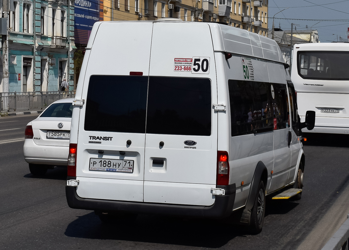 Tula region, Nizhegorodets-222709  (Ford Transit) # Р 188 НУ 71