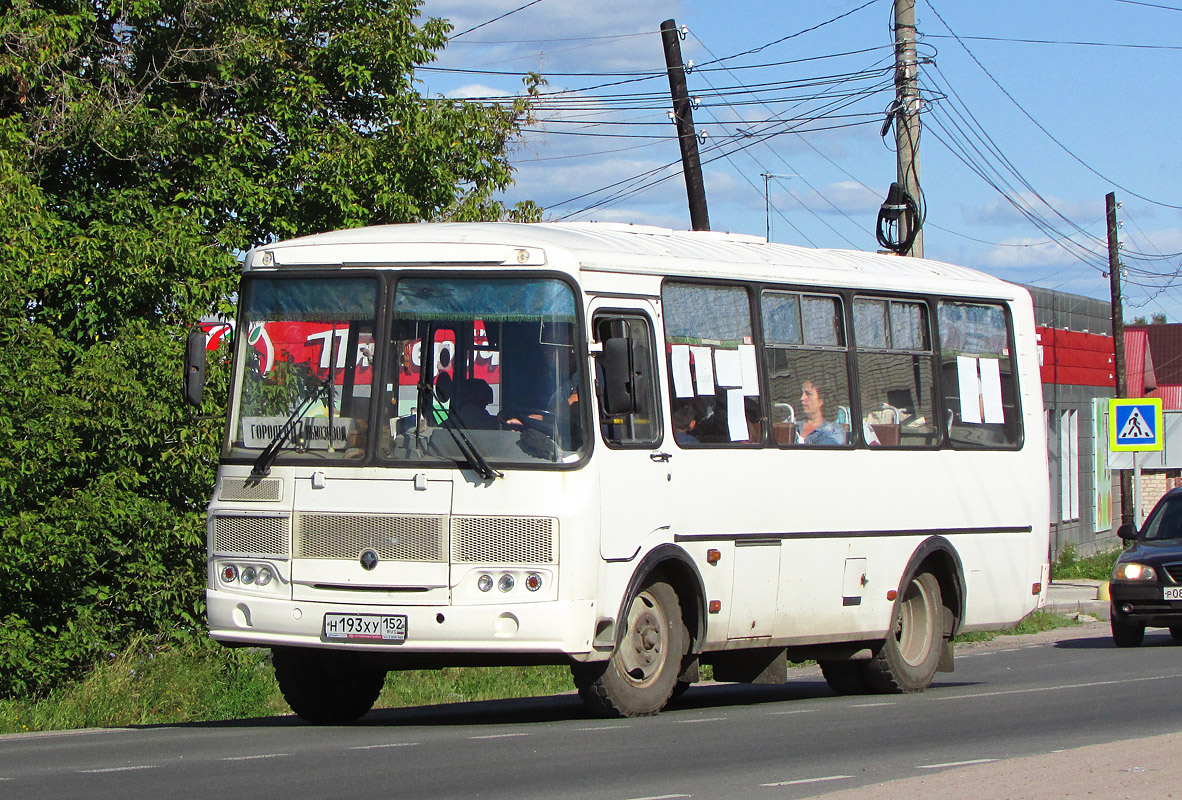 Ніжагародская вобласць, ПАЗ-32053 № Н 193 ХУ 152