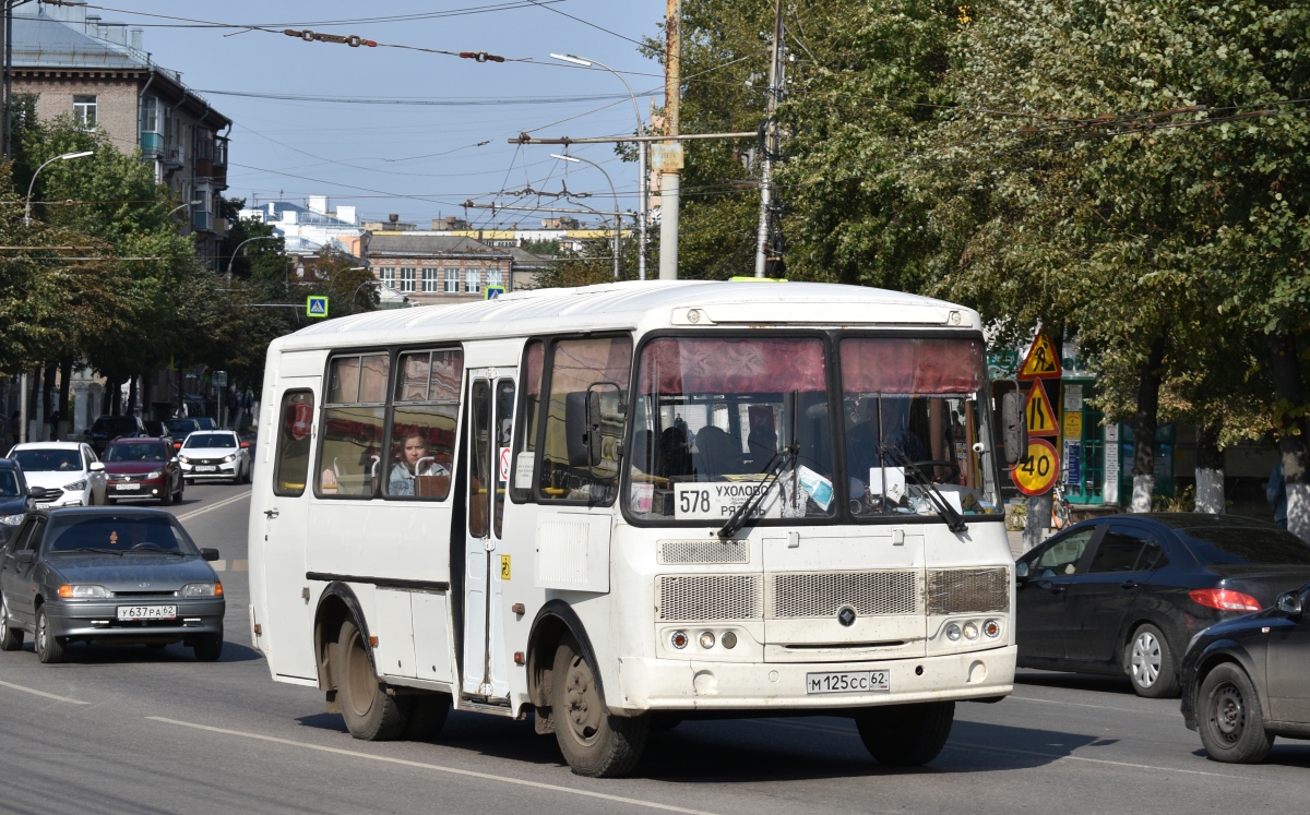 Рязанская область, ПАЗ-32053 № М 125 СС 62