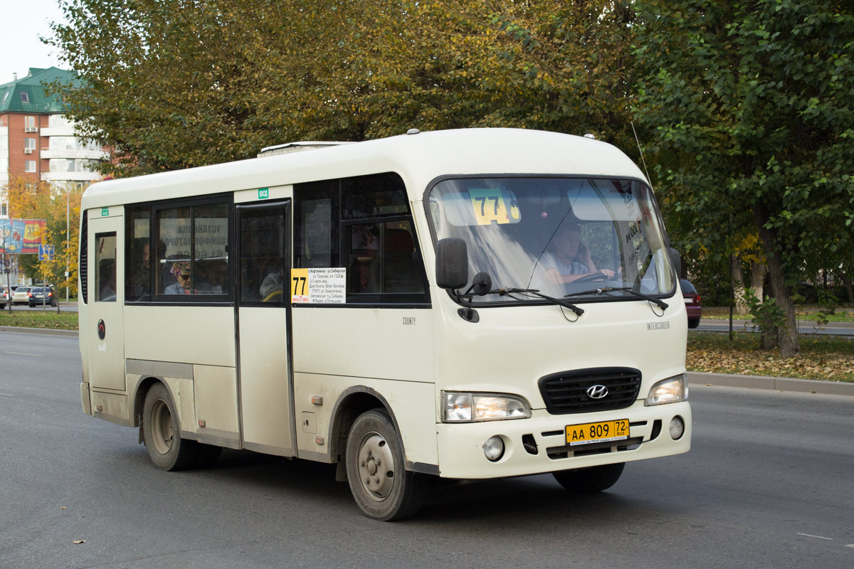 Тюменская область, Hyundai County SWB C08 (РЗГА) № АА 809 72