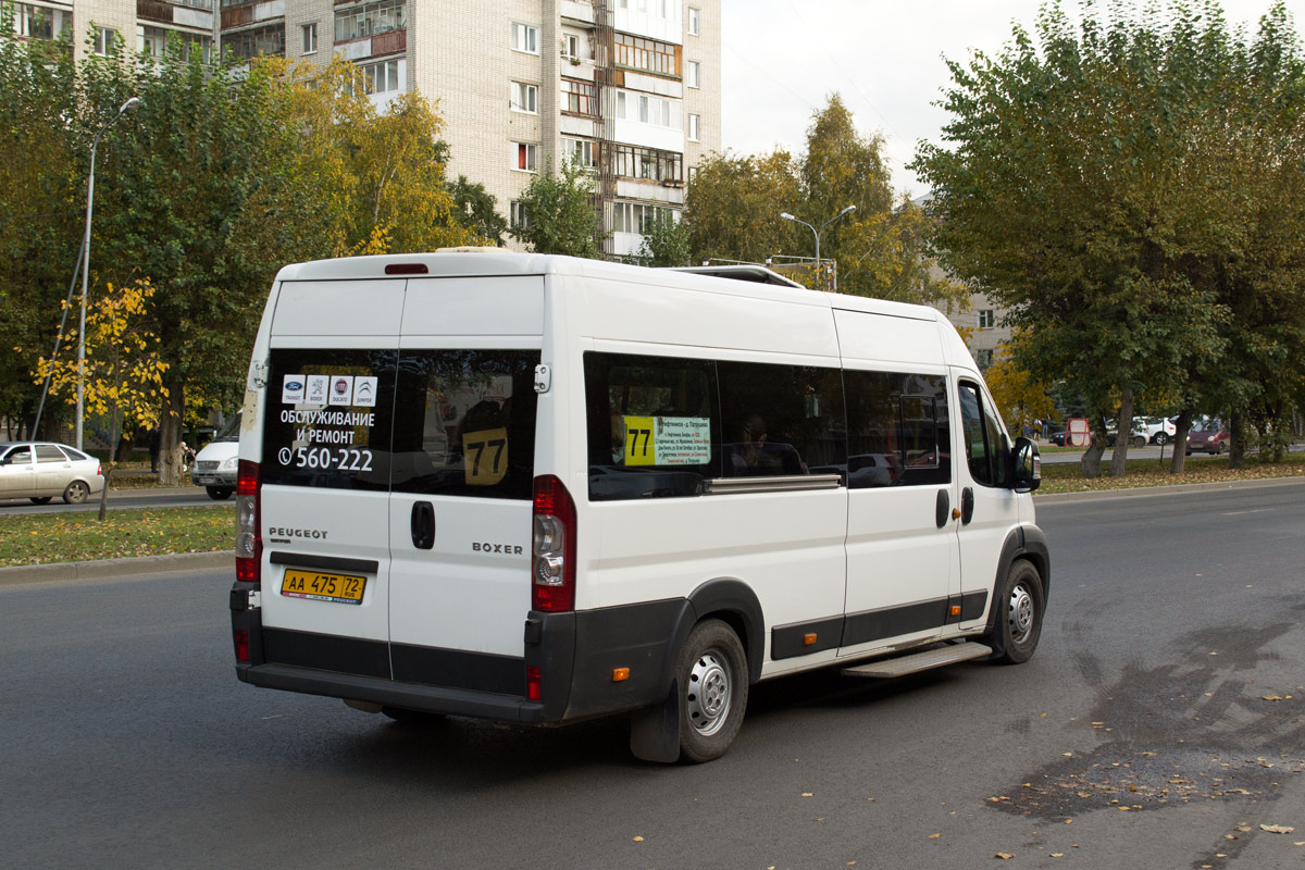 Тюменская область, Нижегородец-2227SK (Peugeot Boxer) № АА 475 72